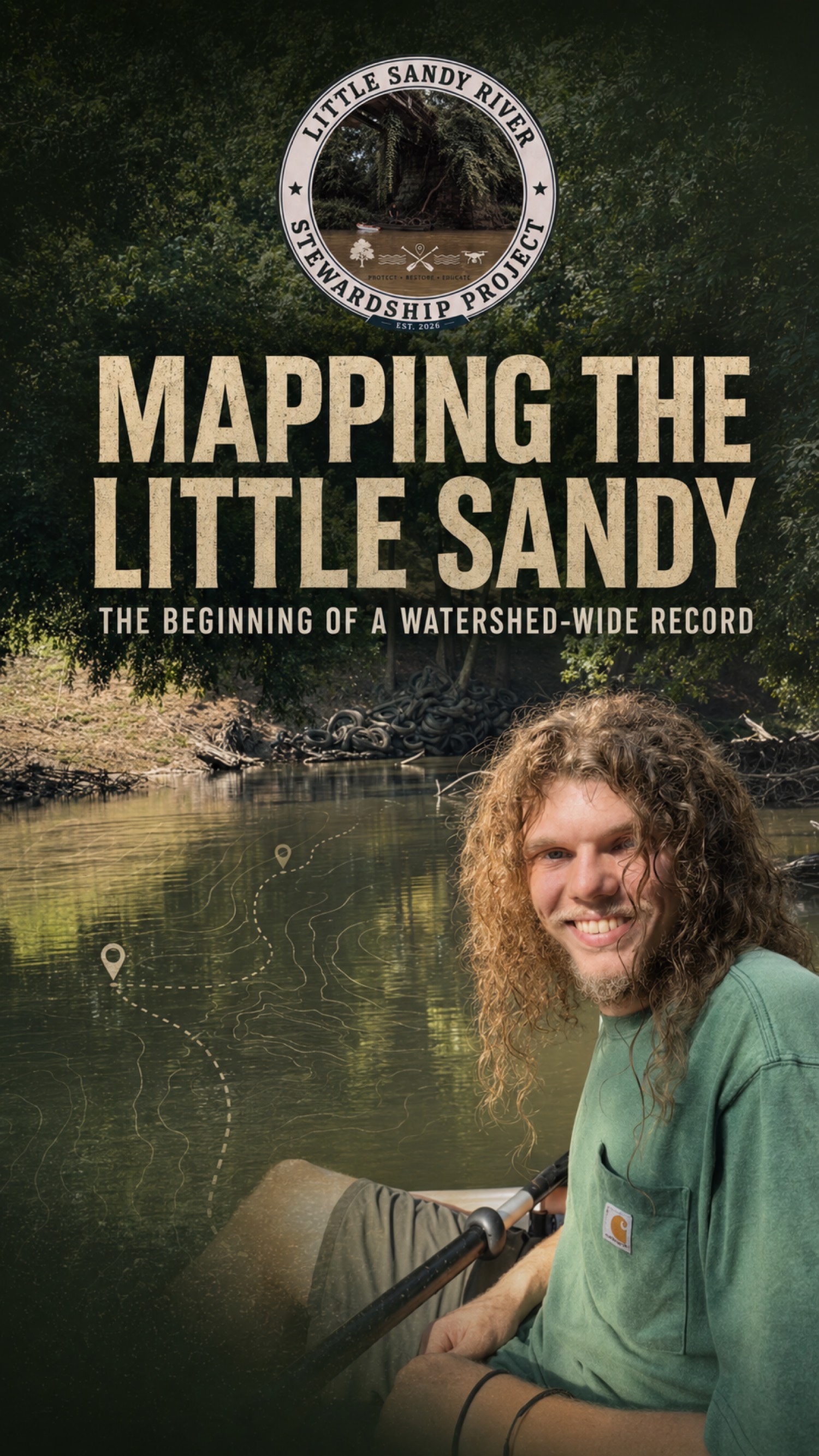 Mapping the Little Sandy – The Beginning of a Watershed-Wide Record